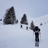 Ski touring weekend in the Chablais (Haute-Savoie)