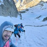 Mountaineering: Crossing the Pelvoux (Écrins)