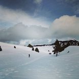 Snowshoeing New Year's Eve in the Vercors Highlands
