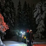 Nocturne raquettes et igloo aux Saisies (Savoie)