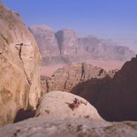 Trad climbing course in the Wadi Rum