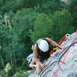 P'tchi via ferrata (Bauges, Savoie)