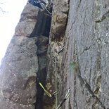 Escalade : de la salle à l'extérieur (Vosges)