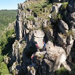 Malzieu-Ville via ferrata (Lozère)