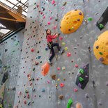 Private indoor climbing lesson in Grenoble