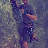Traditional climbing course in Cadarese (Piedmont)