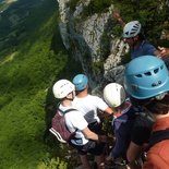 Via ferrata du Roc d'Anglars à Saint-Antonin-Noble-Val