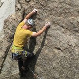 Climbing course: progression on cliff (Grenoble)