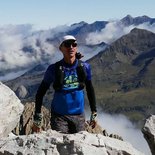 Trail running training in Gavarnie (Pyrenees)