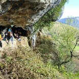 Via corda dans la vallée de la Barousse