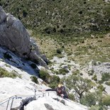 Multi pitch route climbing autonomy course (Eastern Pyrenees)