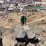 Rock climbing and discovery in Escoma