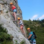 "La Pichona" discovery via ferrata in Saint-Paul-de-Fenouillet