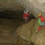 Berger chasm: objective -1000 meters (Vercors)