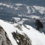 Snowshoeing across the Vercors (Drôme, Isère)