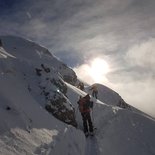Ski touring from Vélan to Chamonix