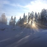 Snowshoeing and spa in the Aravis (Haute-Savoie)