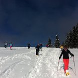 Snowshoeing mini raid between Thabor and Clarée (Hautes-Alpes)