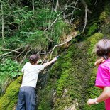 Family bivouac stay in the wolves' valley