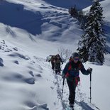 Snowshoeing afternoon in Les Saisies (Savoie)