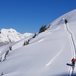 Ski touring and off-piste skiing weekend (Aravis, Haute-Savoie)