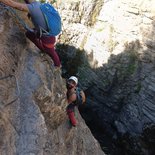 Via ferrata du barrage du Sautet (Corps, Isère)