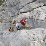 Stage d'escalade dans le massif de Belledonne Isère
