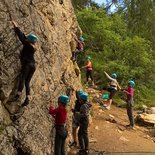 Cliff climbing discovery (Haute Savoie)