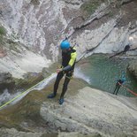 Angon canyon, lower part (Annecy, Haute-Savoie)