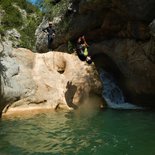 Canyoning course in Sierra de Guara (Aragon)