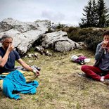 Caruso method climbing and yoga (Annecy Mont Blanc)