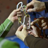 Climbing course: autonomy on a cliff (Grenoble)