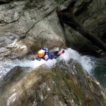 Écouges canyon, lower part (Vercors Massif)