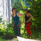 Initiation and autonomy climbing course (Hautes-Alpes)