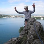 Climlbing session around Annecy (Haute-Savoie)