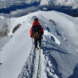 Ascension du Mont Blanc (Haute-Savoie)