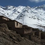 Ski touring on Toubkal (High Atlas)