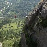 Rochefort via ferrata (Florac, Lozère)