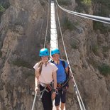 Via ferrata des gorges de la Durance (Hautes-Alpes)