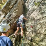 Stage grande voie d'escalade traditionnelle au Caroux