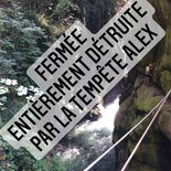 Lantosque canyons via ferrata (Alpes-Maritimes)