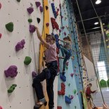 Mini indoor climbing course for kids (Perpignan)