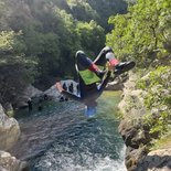 Gorges du Loup aquatic hiking (Alpes-Maritimes)