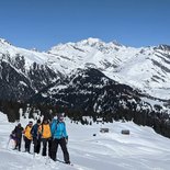 Le Grand Mont d'Arêches en raquettes (Beaufortain, Savoie)