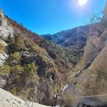 Canyon sec d'Orpierre (Hautes-Alpes)