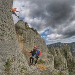 Stage escalade en grande voie - Gorges de la Jonte et du Tarn