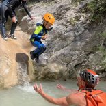 Canyoning pour enfants de 4 à 8 ans (Castellane)