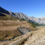 Unusual bivouac in the Queyras or Ubaye mountains