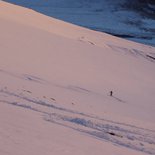 Ski touring in the Mount Cook National Park