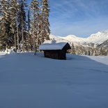 Après-midi raquettes aux Saisies (Savoie)